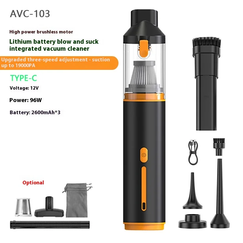 15000Pa Noise Reduction Strong Suction High Power 6000mah Battery Wireless Washable Filter Handheld Wireless Car Vacuum Cleaner
15000Pa Noise Reduction Strong Suction High Power 6000mah Battery Wireless Washable Filter Handheld Wireless Car Vacuum Cleaner