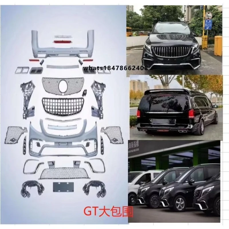 Custom High Quality Car Bumpers for Class Old to New Facelift for Vito Body Kits
Custom High Quality Car Bumpers for Class Old to New Facelift for Vito Body Kits