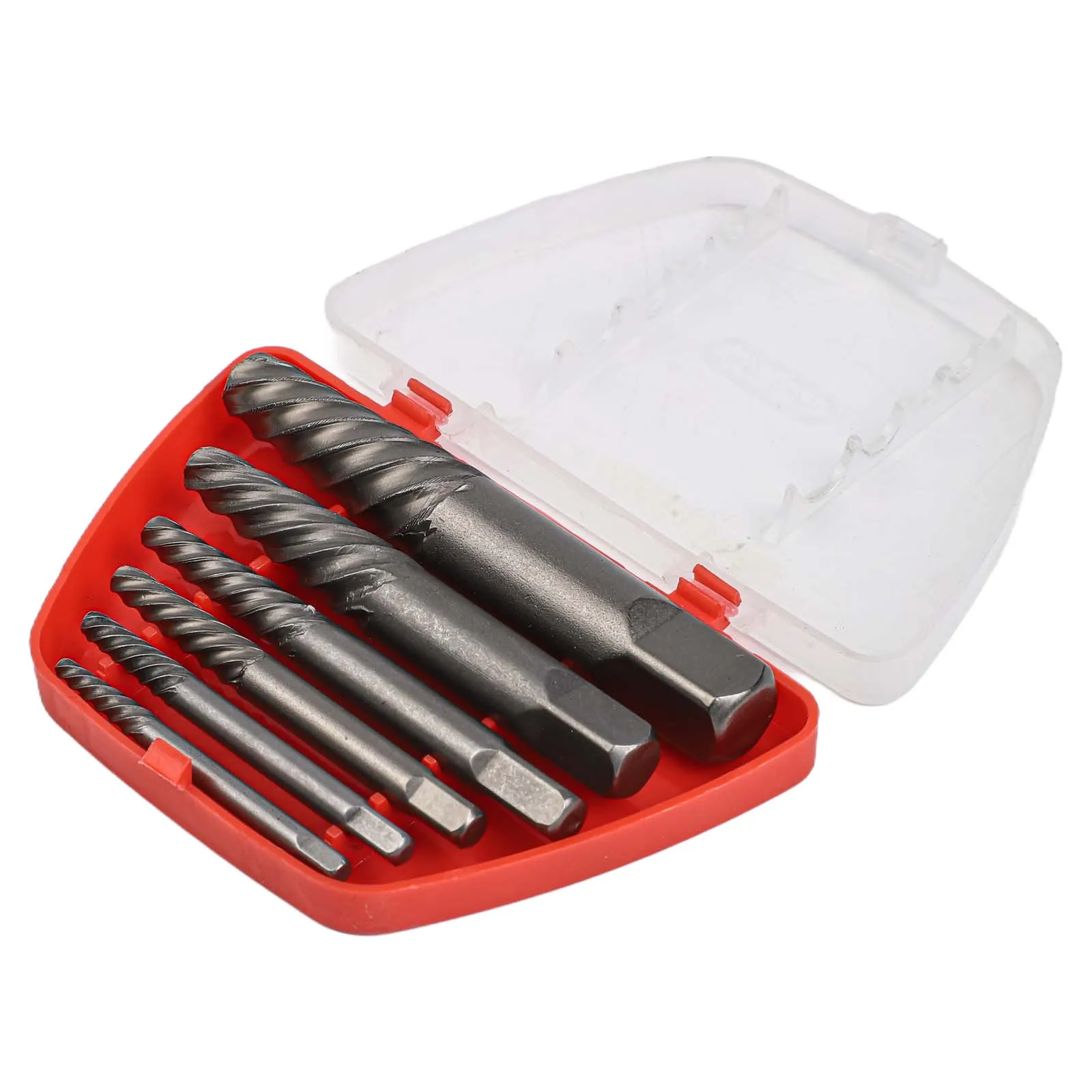 Набор из 6 экстракторов для сломанных винтов и болтов, спиральные экстракторы для удаления поврежденных винтов и болтов
Набор из 6 экстракторов для сломанных винтов и болтов, спиральные экстракторы для удаления поврежденных винтов и болтов 