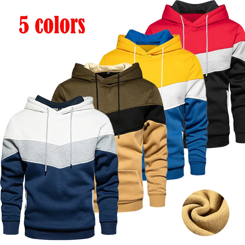 Mens Winter Warm Hooded Sweatshirt Fashion Men Hoodies Coat Jacket Outwear Pullovers Sweater
Mens Winter Warm Hooded Sweatshirt Fashion Men Hoodies Coat Jacket Outwear Pullovers Sweater