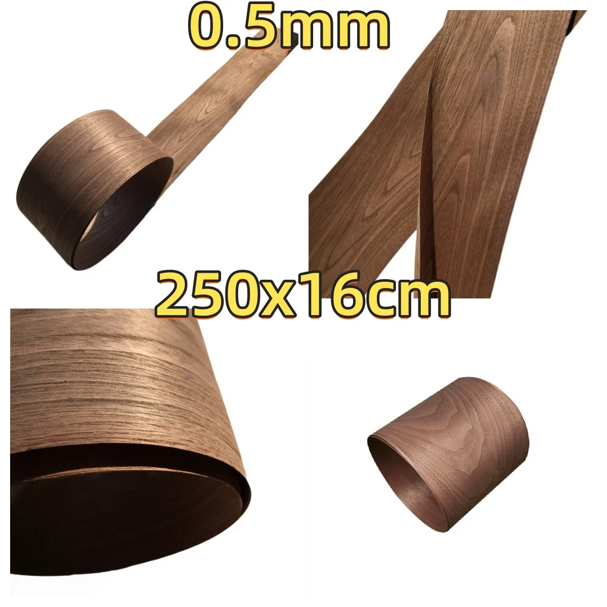 Natural Black Walnut Grain Veneer, 0.5mm, 250x16cm, For 3D Model Surface Decoration & Hotel Furniture.
Natural Black Walnut Grain Veneer, 0.5mm, 250x16cm, For 3D Model Surface Decoration & Hotel Furniture.