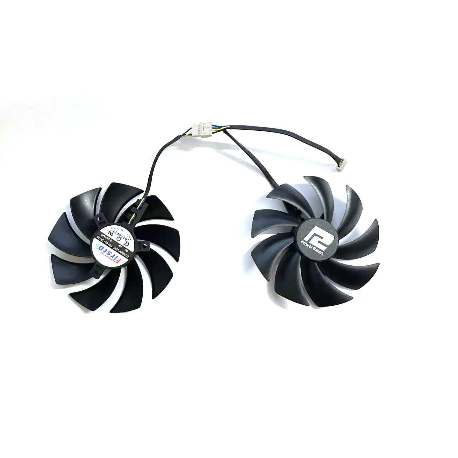 For Powercolor Radeon RX6600 6600XT 6650XT Red Devil graphic card replacement fan 95MM 4PIN FD10015H12D RX6650 6600 GPU FAN
For Powercolor Radeon RX6600 6600XT 6650XT Red Devil graphic card replacement fan 95MM 4PIN FD10015H12D RX6650 6600 GPU FAN