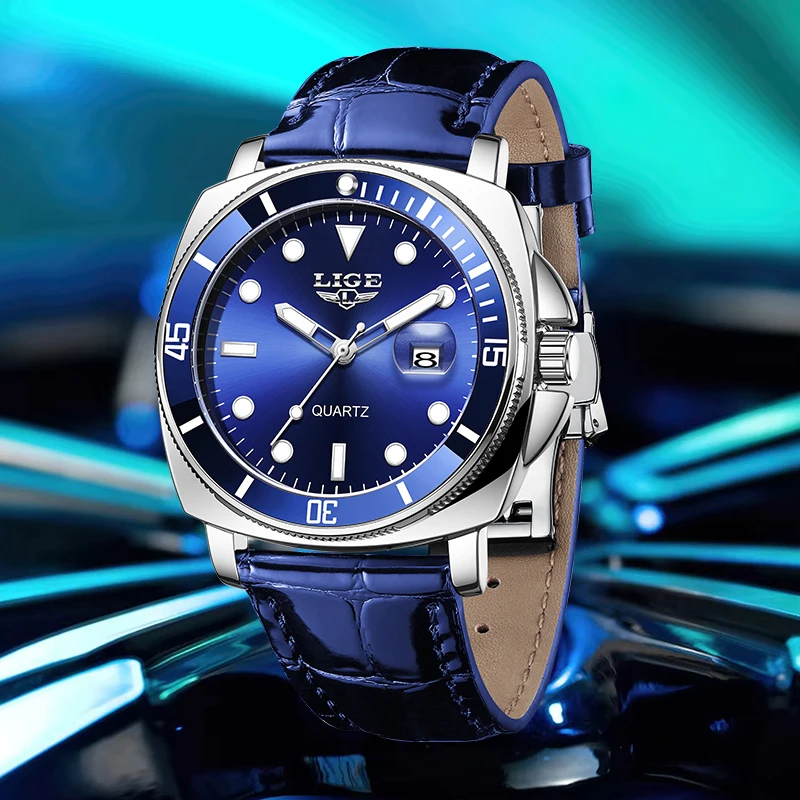 LIGE повседневные спортивные простые кварцевые мужские часы с кожаным ремешком, модные роскошные водонепроницаемые светящиеся часы с автоматической датой для мужчин, мужские часы
LIGE повседневные спортивные простые кварцевые мужские часы с кожаным ремешком, модные роскошные водонепроницаемые светящиеся часы с автоматической датой для мужчин, мужские часы