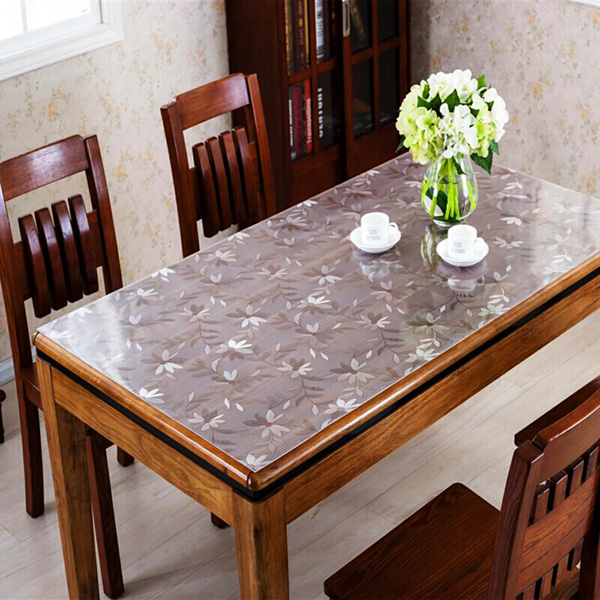 Pvc Waterproof Clear Plastic Tablecloth 80Cm Matte Daisy Dining Desk Protector Spillproof Heat Resistant Pvc Sheet For Coffee
Pvc Waterproof Clear Plastic Tablecloth 80Cm Matte Daisy Dining Desk Protector Spillproof Heat Resistant Pvc Sheet For Coffee