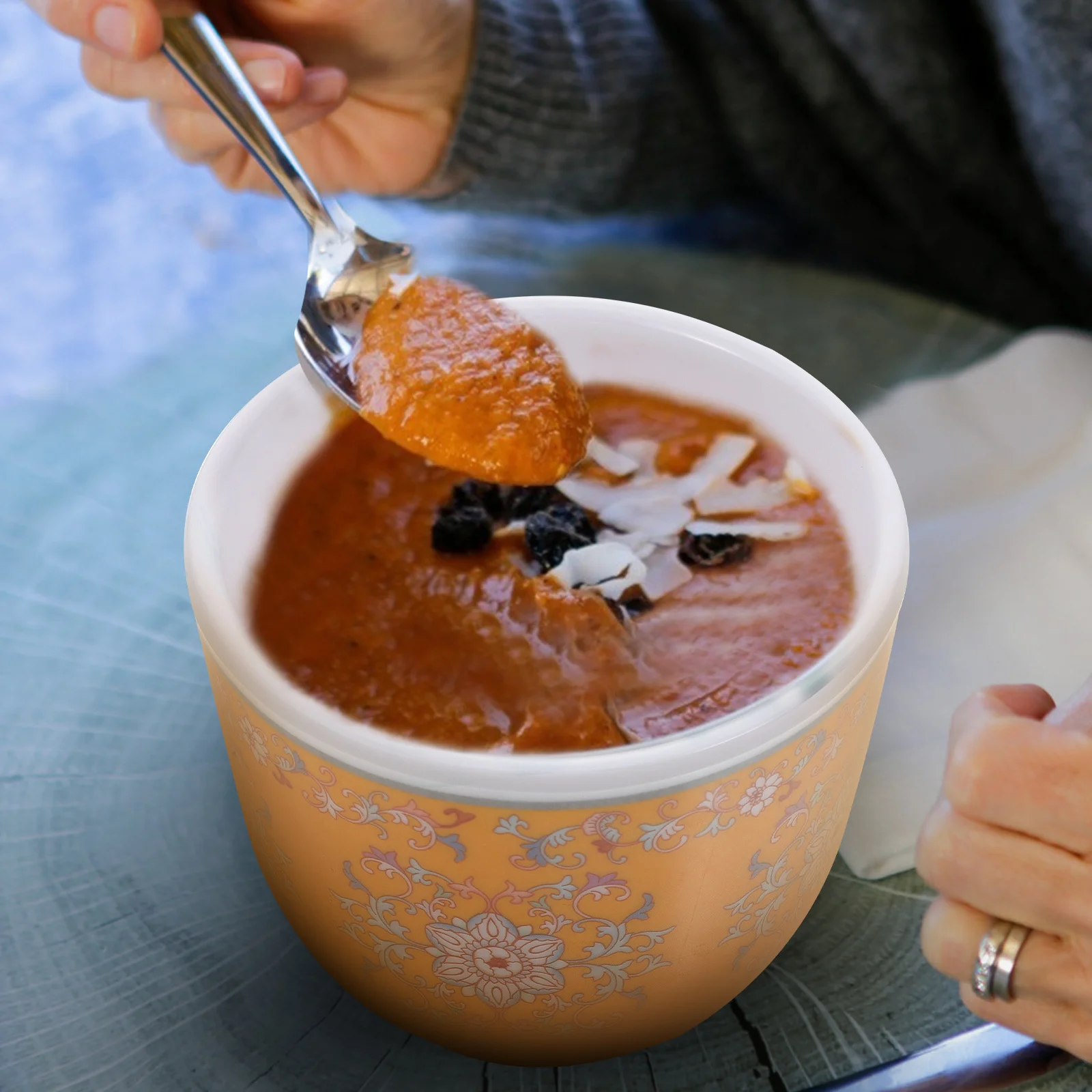 1Set Ceramic Stewing Pot Soup Bowl with Lid Pattern Kitchen Supply for Soup Edible Birds Nest Tableware
1Set Ceramic Stewing Pot Soup Bowl with Lid Pattern Kitchen Supply for Soup Edible Birds Nest Tableware