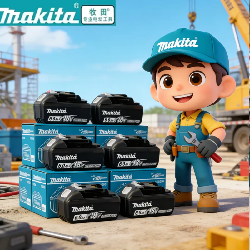 100% Original Makita battery,18V 6.0Ah rechargeable battery, replacing Makita BL1830B L1840B L1850B L1860B,power tool battery
100% Original Makita battery,18V 6.0Ah rechargeable battery, replacing Makita BL1830B L1840B L1850B L1860B,power tool battery
