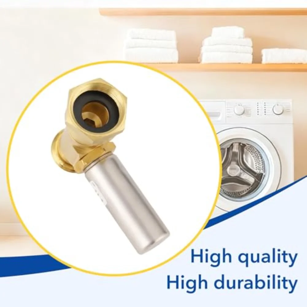 Прямой элиминатор водяного молотка из нержавеющей стали, 2 шт., 3/4 дюйма NH для подключения шланга стиральной машины
Прямой элиминатор водяного молотка из нержавеющей стали, 2 шт., 3/4 дюйма NH для подключения шланга стиральной машины