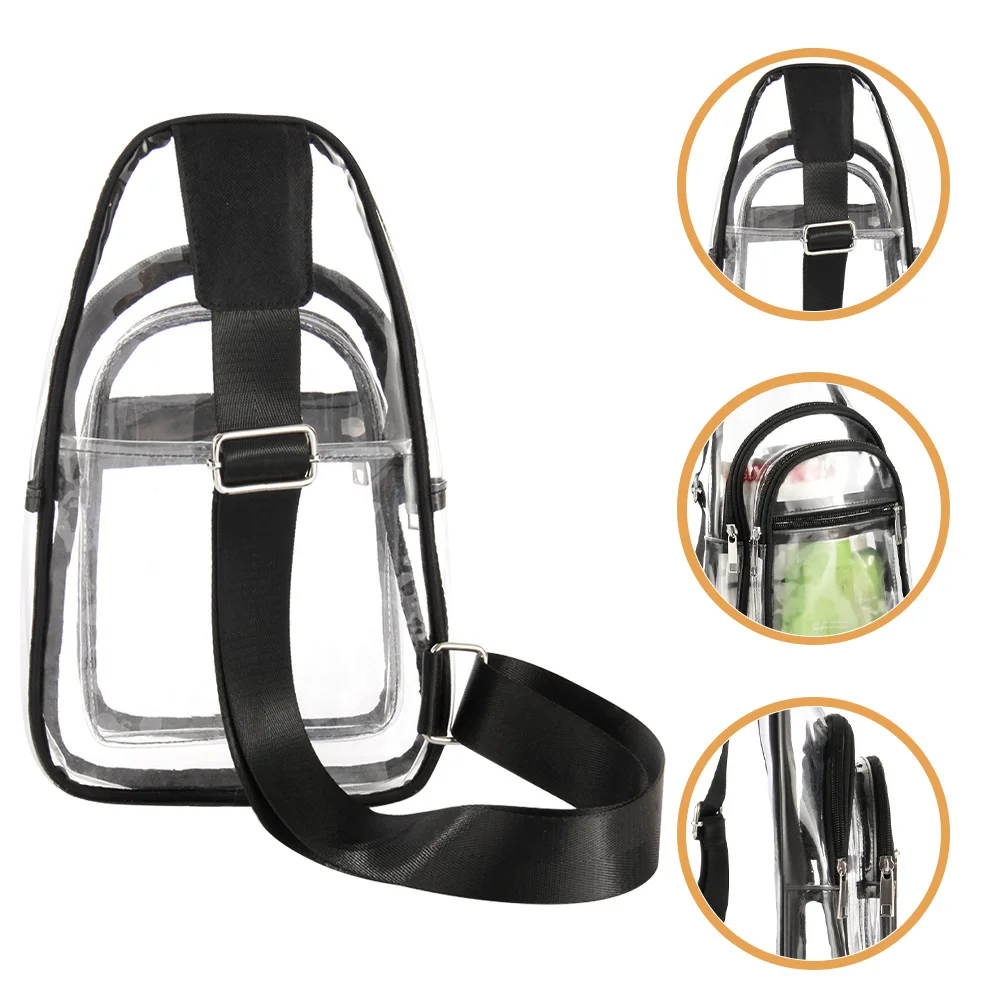 Clear Small PVC Chest Bag Portable Crossbody Sling Bag Travel Clear Fanny Pack for Women Men See Through Fanny Pack
Clear Small PVC Chest Bag Portable Crossbody Sling Bag Travel Clear Fanny Pack for Women Men See Through Fanny Pack