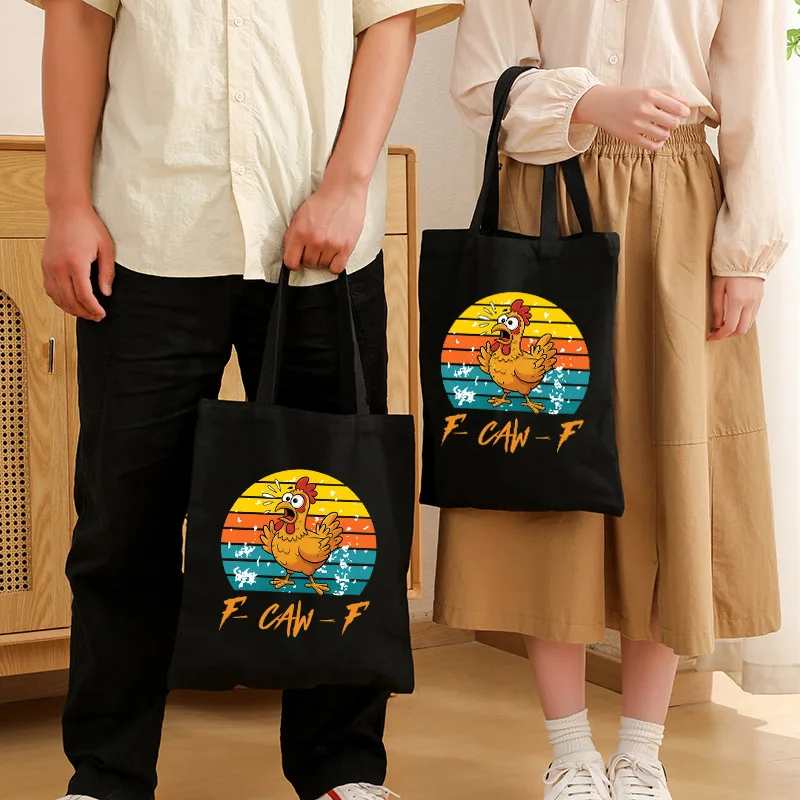 2025 New F-CAW-F Chicken Cartoon Style Animal Meme Women Canvas Bag Canvas Tote Bags Shoulder Bag Party Gift for Girlfriend
2025 New F-CAW-F Chicken Cartoon Style Animal Meme Women Canvas Bag Canvas Tote Bags Shoulder Bag Party Gift for Girlfriend