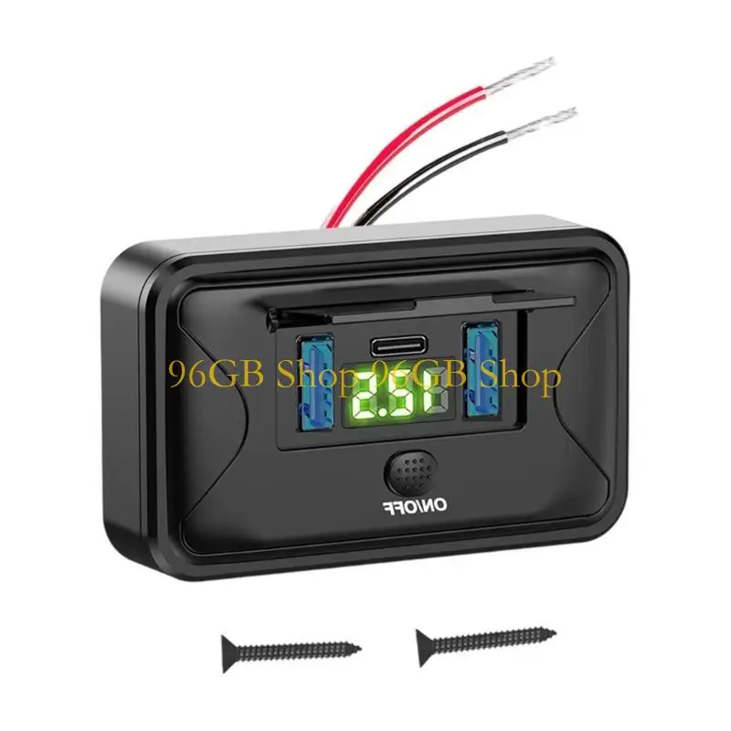 96GB Automotive Fast Charging 3 Port USB Simultaneous Charging Display Car Accessory
96GB Automotive Fast Charging 3 Port USB Simultaneous Charging Display Car Accessory