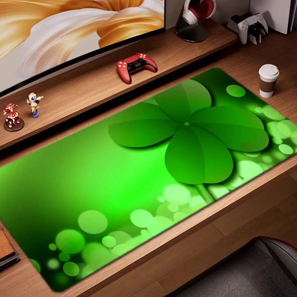 luckly clover wallpaper Mouse Pad Game Accessories keyboard pad XXL large locking edge 900X400 mm table mat Gaming mousepad
luckly clover wallpaper Mouse Pad Game Accessories keyboard pad XXL large locking edge 900X400 mm table mat Gaming mousepad