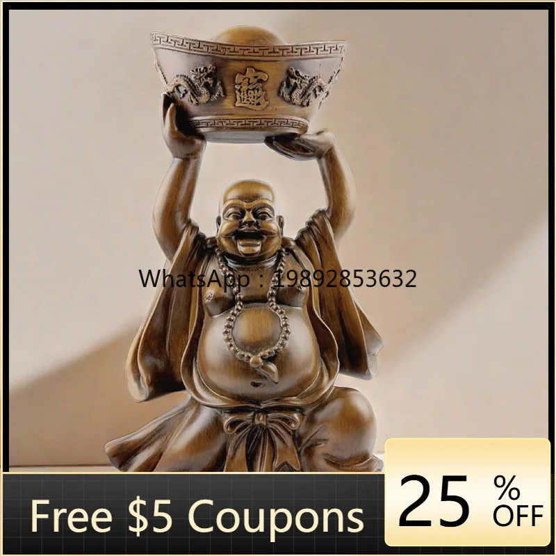LYY Wealth and Prosperity Big Belly Maitreya Buddha Figurine Creative Chinese Style Home Business Gift
LYY Wealth and Prosperity Big Belly Maitreya Buddha Figurine Creative Chinese Style Home Business Gift