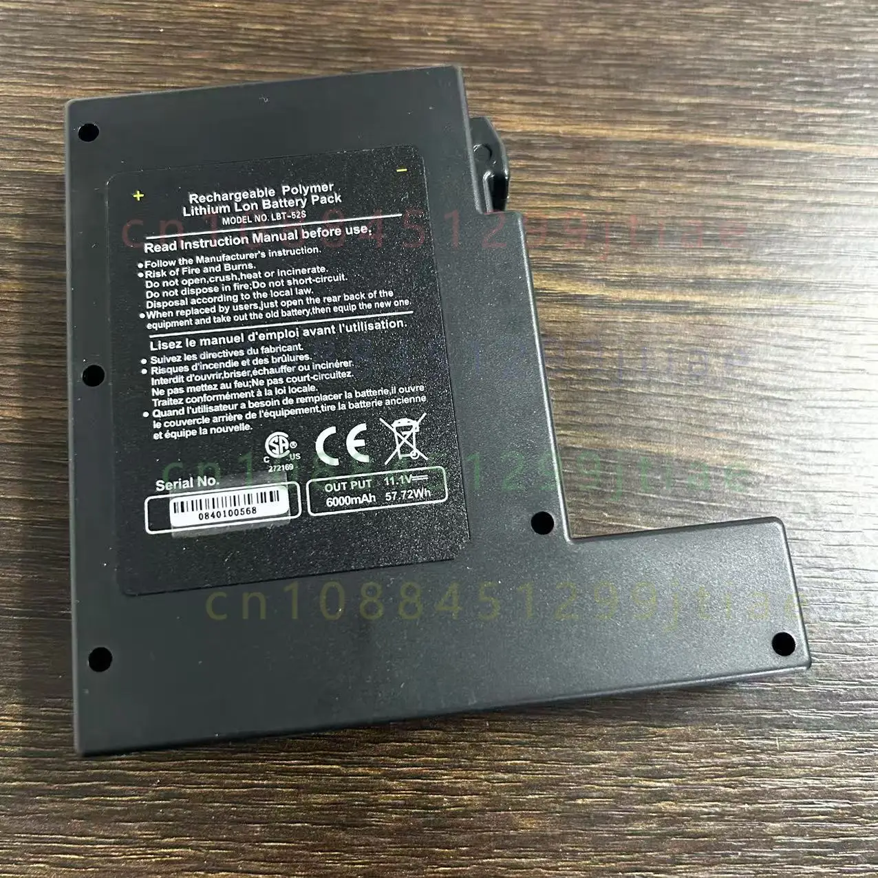 Made in China FOR INNO IFS-15 View 3 / View 5 / View 6L IFS-15H IFS-17 IFS-18 Fiber Fusion Splicer Battery LBT-52 (6000mAh)
Made in China FOR INNO IFS-15 View 3 / View 5 / View 6L IFS-15H IFS-17 IFS-18 Fiber Fusion Splicer Battery LBT-52 (6000mAh)