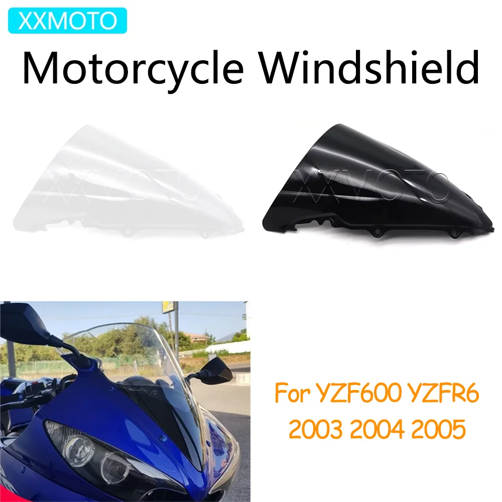 For Yamaha YZF600 YZFR6 YZF-R6 YZF R6 600 2003 2004 2005 Motorcycle Front Windshield Windscreen Deflector Windproof Protector
For Yamaha YZF600 YZFR6 YZF-R6 YZF R6 600 2003 2004 2005 Motorcycle Front Windshield Windscreen Deflector Windproof Protector