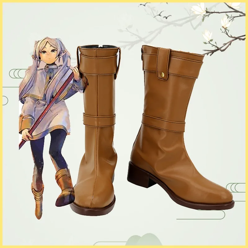Коричневые ботинки JP ANIME Beyond Journey's End Frieren для косплея, обувь из искусственной кожи
Коричневые ботинки JP ANIME Beyond Journey's End Frieren для косплея, обувь из искусственной кожи