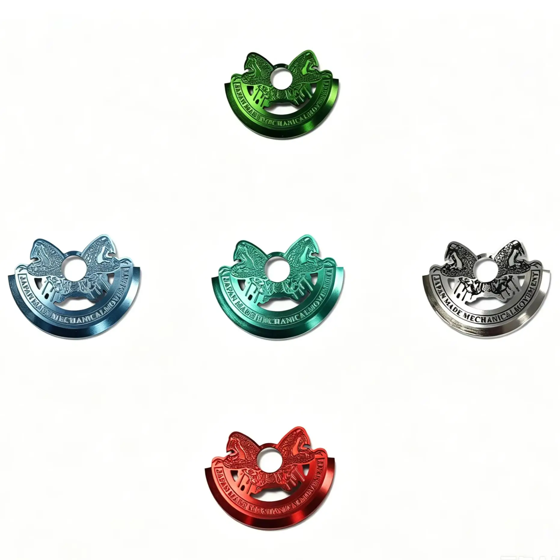 Modified Snake-shaped Oscillating Weight Rotors fits NH35 Mechanical Movement Blue/Green/Grey/Red Hammers Watch Repair Part
Modified Snake-shaped Oscillating Weight Rotors fits NH35 Mechanical Movement Blue/Green/Grey/Red Hammers Watch Repair Part