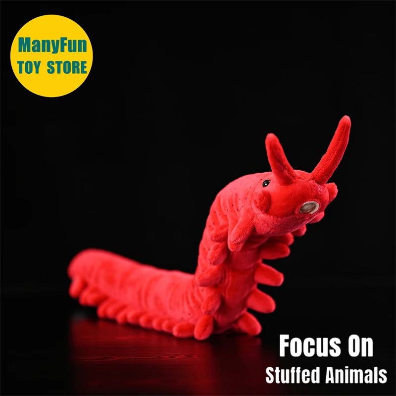 Realistic Velvet Worm High Fidelity Peripatus Plush Toy Lifelike Cambrian Onychophoran Plushie Simulation Stuffed Animal Doll
Realistic Velvet Worm High Fidelity Peripatus Plush Toy Lifelike Cambrian Onychophoran Plushie Simulation Stuffed Animal Doll