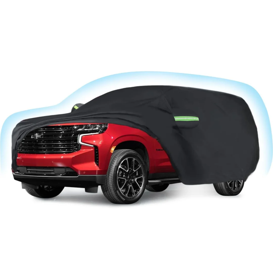 Car Covers Custom Fit for Chevrolet Tahoe 2007-2024 Waterproof All Weather Automobiles Outdoor Full Cover Sun UV Rain Protection
Car Covers Custom Fit for Chevrolet Tahoe 2007-2024 Waterproof All Weather Automobiles Outdoor Full Cover Sun UV Rain Protection