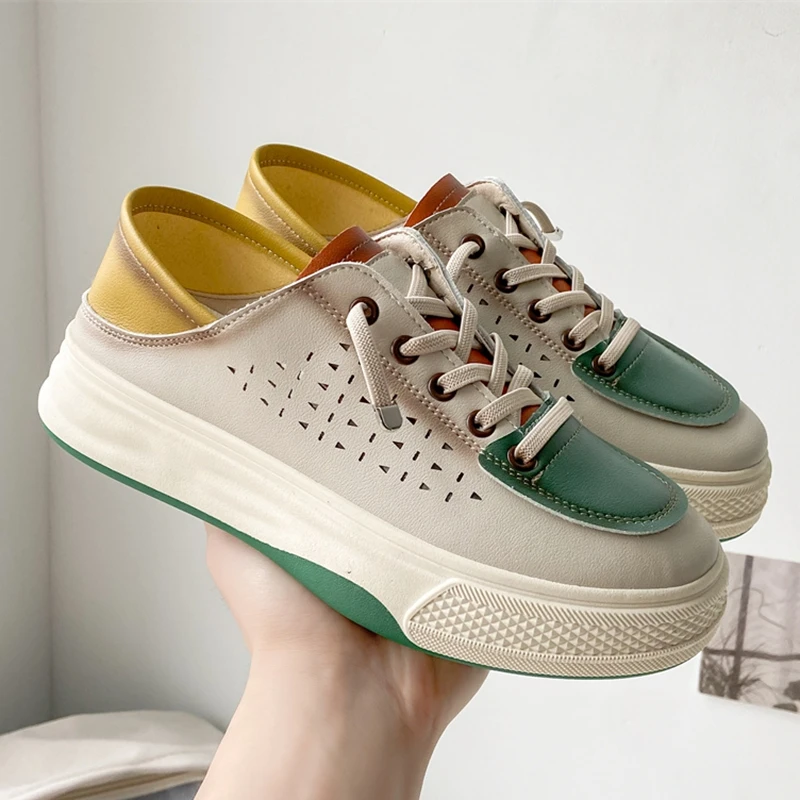 Women Sport Shoes Hollow Mesh Flats Sneakers 2023 Spring Summer New Breathable Student Shoes Casual Ladies Walking Shoes Mujer
Women Sport Shoes Hollow Mesh Flats Sneakers 2023 Spring Summer New Breathable Student Shoes Casual Ladies Walking Shoes Mujer