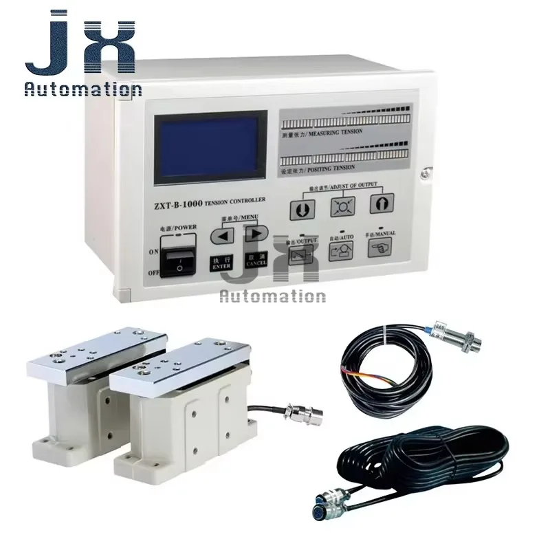 Automatic Constant Magnetic Powder Tension Controller ZXT-B-1000 ZXT-B-2000 with 2PCS Load Cell Sensor
Automatic Constant Magnetic Powder Tension Controller ZXT-B-1000 ZXT-B-2000 with 2PCS Load Cell Sensor