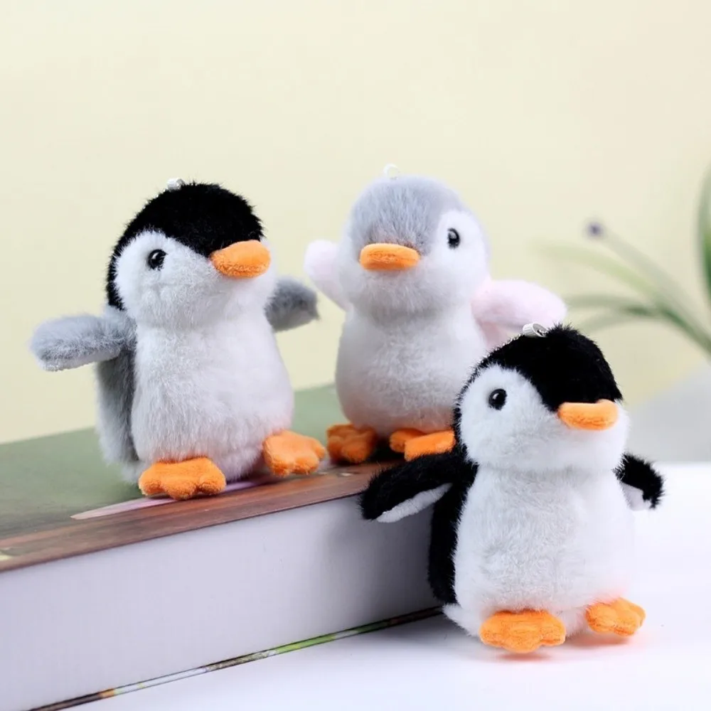 Cartoon Soft Stuffed Toy Keychains Plush Car Keyrings Penguin Doll Kawaii Bag Charms Pendant Accessories Girls Gift
Cartoon Soft Stuffed Toy Keychains Plush Car Keyrings Penguin Doll Kawaii Bag Charms Pendant Accessories Girls Gift