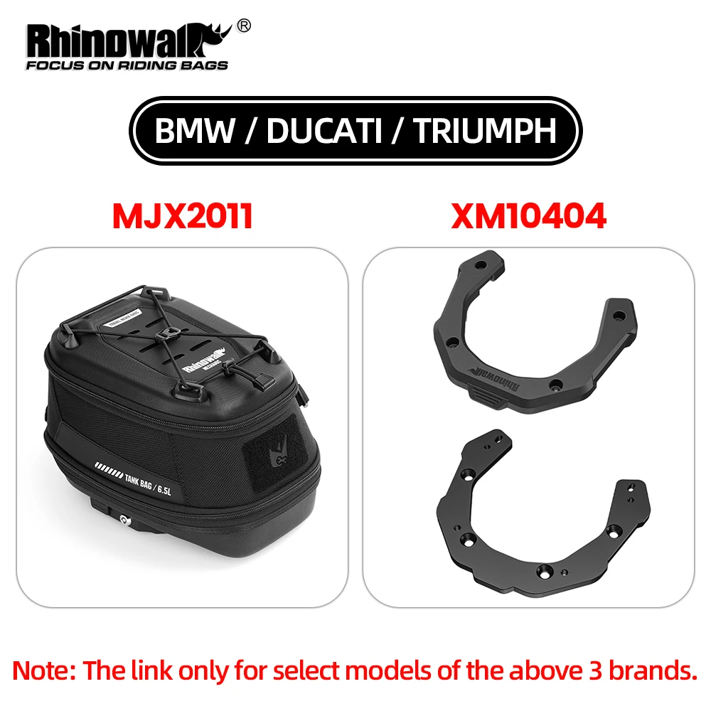 Rhinowalk Motorcycle Magnetic Tank Bag Set Magnetic Quick Release 6.5L Motor Luggage With Adapter Ring For BMW DUCATI Triumph
Rhinowalk Motorcycle Magnetic Tank Bag Set Magnetic Quick Release 6.5L Motor Luggage With Adapter Ring For BMW DUCATI Triumph