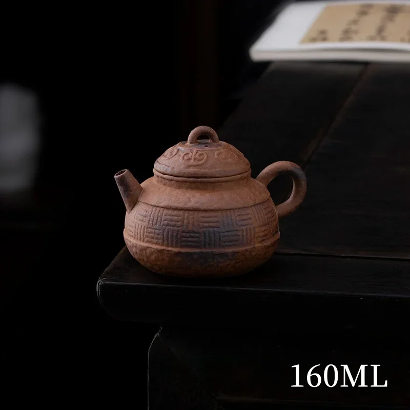 Retro Japanese Style Pot Teapot Kung Fu Coarse pottery Tea Making Device Tea Infuser Tea Kettle Chinese Small Teapot
Retro Japanese Style Pot Teapot Kung Fu Coarse pottery Tea Making Device Tea Infuser Tea Kettle Chinese Small Teapot
