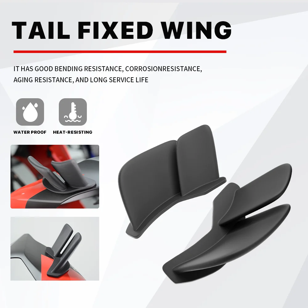 For DUCATI Panigale V2 V4 V4S V4R Streetfighter 2018 2019 2020 Black Winglets V2 V4 V4S V4R 20212022 2023 2024 Tail Fixed Wing
For DUCATI Panigale V2 V4 V4S V4R Streetfighter 2018 2019 2020 Black Winglets V2 V4 V4S V4R 20212022 2023 2024 Tail Fixed Wing