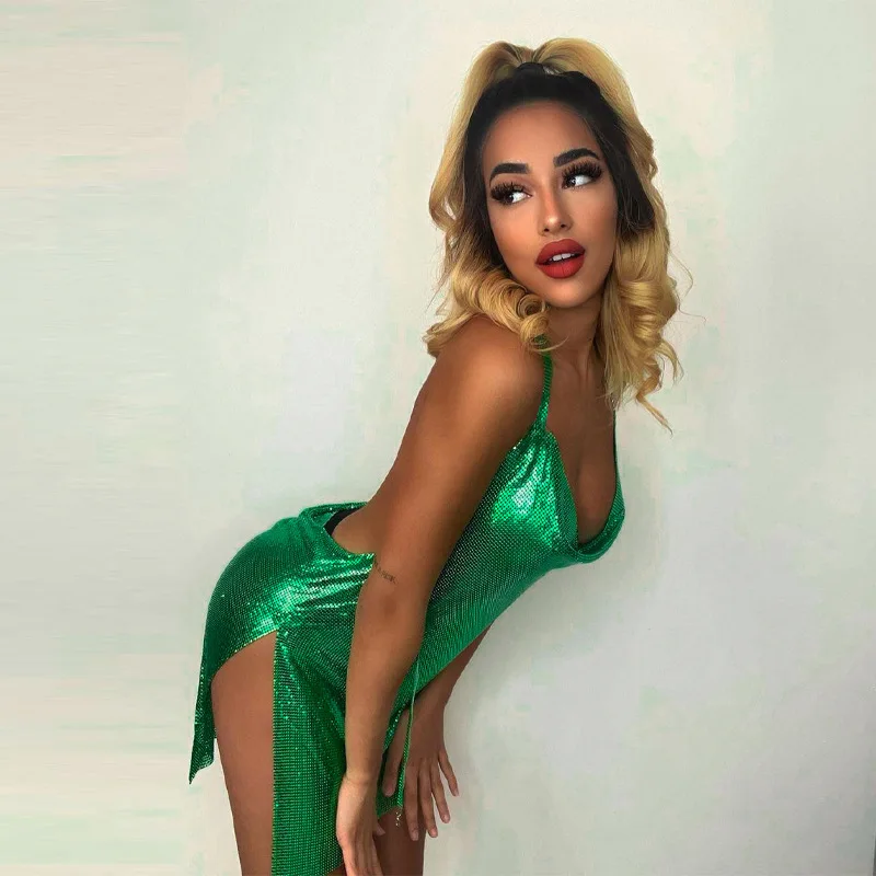Women Clothes Fashion Elegant Temperament Dress 2024 Summer Girls New Sexy Solid Color Simple Slim Charming Dress
Women Clothes Fashion Elegant Temperament Dress 2024 Summer Girls New Sexy Solid Color Simple Slim Charming Dress