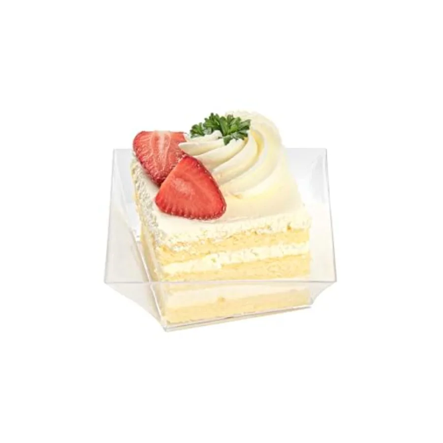 7 Ounce Snack Bowls 100 Disposable Serving Bowls - Wave Square Design Small Clear Plastic Dessert Bowls For Parties Catering Or
7 Ounce Snack Bowls 100 Disposable Serving Bowls - Wave Square Design Small Clear Plastic Dessert Bowls For Parties Catering Or