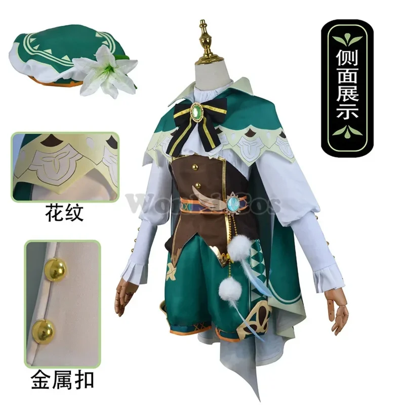 2025 A Wig with Hat Stockings Party Comic Costume Game Impact Venti Cosplay Full Set New B
2025 A Wig with Hat Stockings Party Comic Costume Game Impact Venti Cosplay Full Set New B