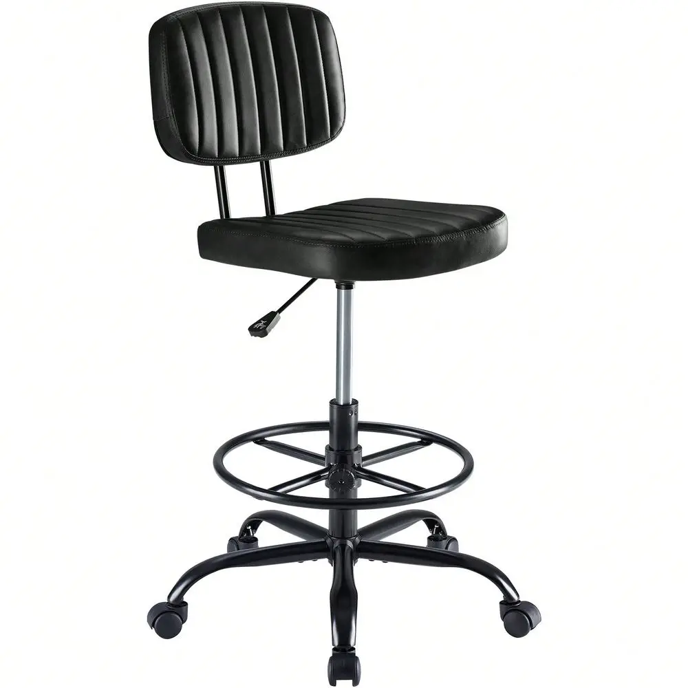 Small Office Chair With Wheels, Height Adjustable Swivel Desk Chair, Upholstered PU Vanity Chair For Home Office Bedroom
Small Office Chair With Wheels, Height Adjustable Swivel Desk Chair, Upholstered PU Vanity Chair For Home Office Bedroom