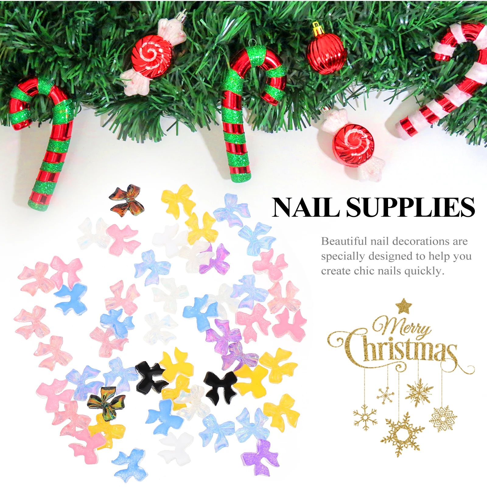 100 Pcs Nail Decor Bow Ornaments Women Decals Resin Charms Japanese Decorations Salon Supplies Miss
100 Pcs Nail Decor Bow Ornaments Women Decals Resin Charms Japanese Decorations Salon Supplies Miss
