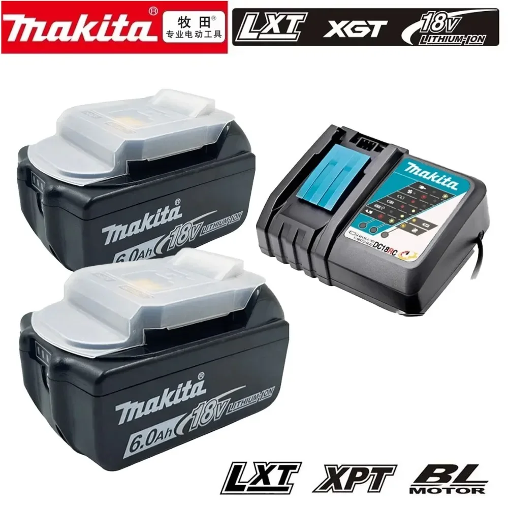 Brand New 18V6A Original Rechargeable Makita Battery Latest BL1860 for MakitaBL1840 BL1850 BL1830 BL1860B LXT400 Tool DTW285
Brand New 18V6A Original Rechargeable Makita Battery Latest BL1860 for MakitaBL1840 BL1850 BL1830 BL1860B LXT400 Tool DTW285