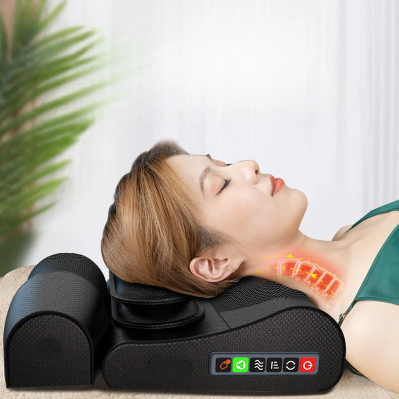 5D Lumbar Massage Cushion Full Body Air Compression System with Car/Home Dual Use, Intelligent Shoulder Back Pain Relief Pad
5D Lumbar Massage Cushion Full Body Air Compression System with Car/Home Dual Use, Intelligent Shoulder Back Pain Relief Pad