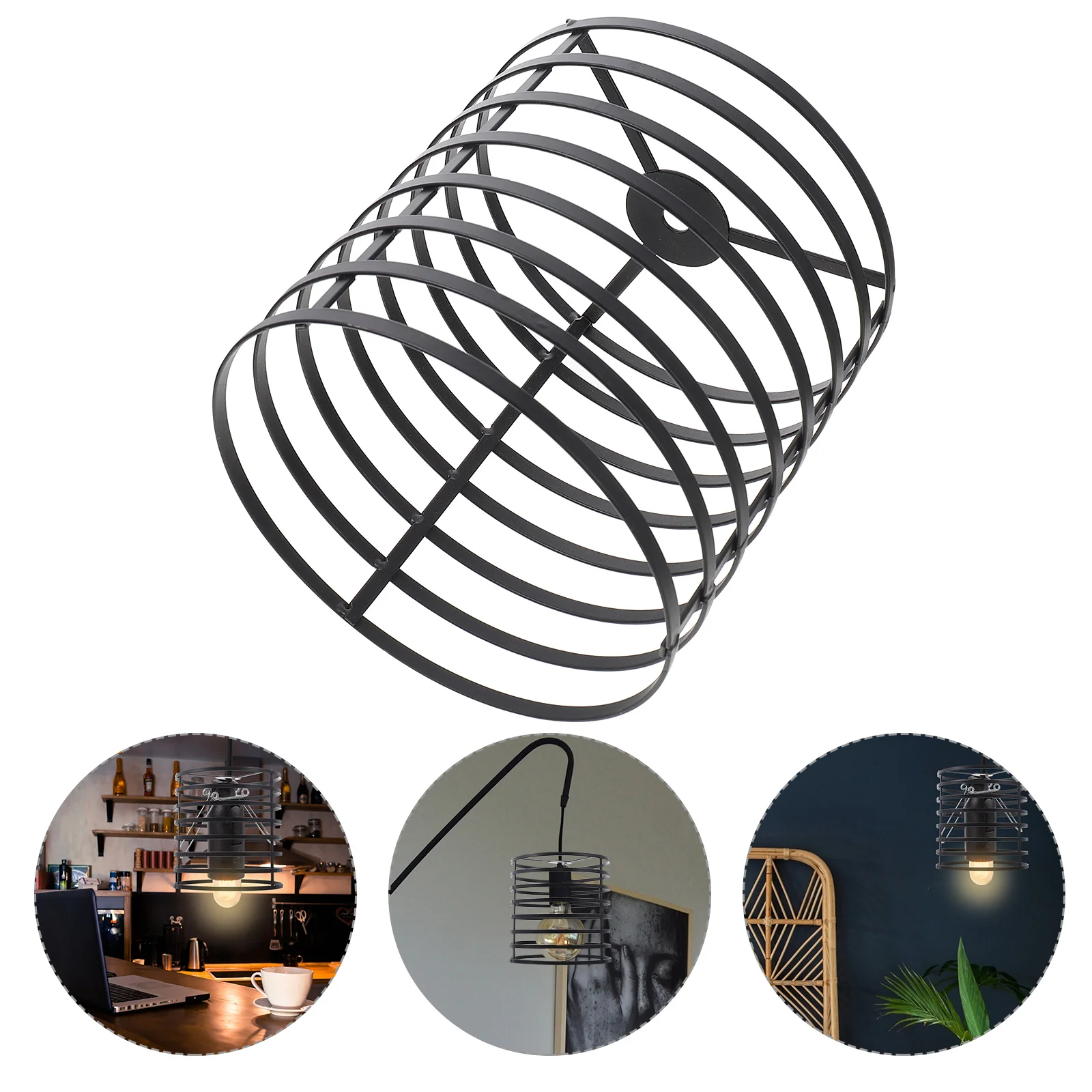 Exquisite Iron Art Lampshade Retro Birdcage Design Wall Pendant Decor for Home Hotel Bar Bedroom Study Library Premium Metal
Exquisite Iron Art Lampshade Retro Birdcage Design Wall Pendant Decor for Home Hotel Bar Bedroom Study Library Premium Metal