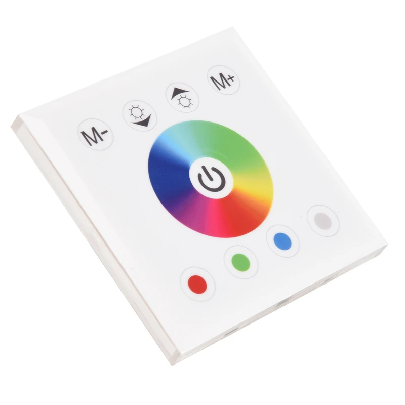 AB46-DC12V-24V RGB / RGBW Wall Mounted Touch Panel Controller Glass Panel Dimmer Switch Controller For LED Strips Lamp
AB46-DC12V-24V RGB / RGBW Wall Mounted Touch Panel Controller Glass Panel Dimmer Switch Controller For LED Strips Lamp