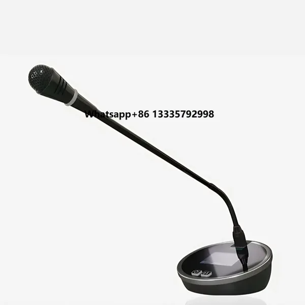Wireless Meeting Desktop Speaking Chairman Unit Gooseneck Conference Microphone
Wireless Meeting Desktop Speaking Chairman Unit Gooseneck Conference Microphone