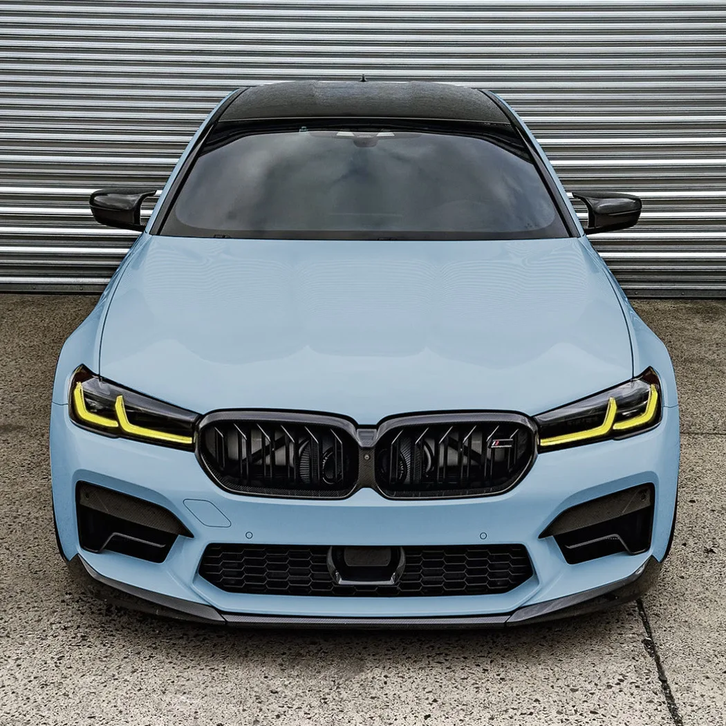 Для BMW M5 F90 LCI 2021-2024: Передний бампер, диффузор, спойлер, глянцевый черный
Для BMW M5 F90 LCI 2021-2024: Передний бампер, диффузор, спойлер, глянцевый черный