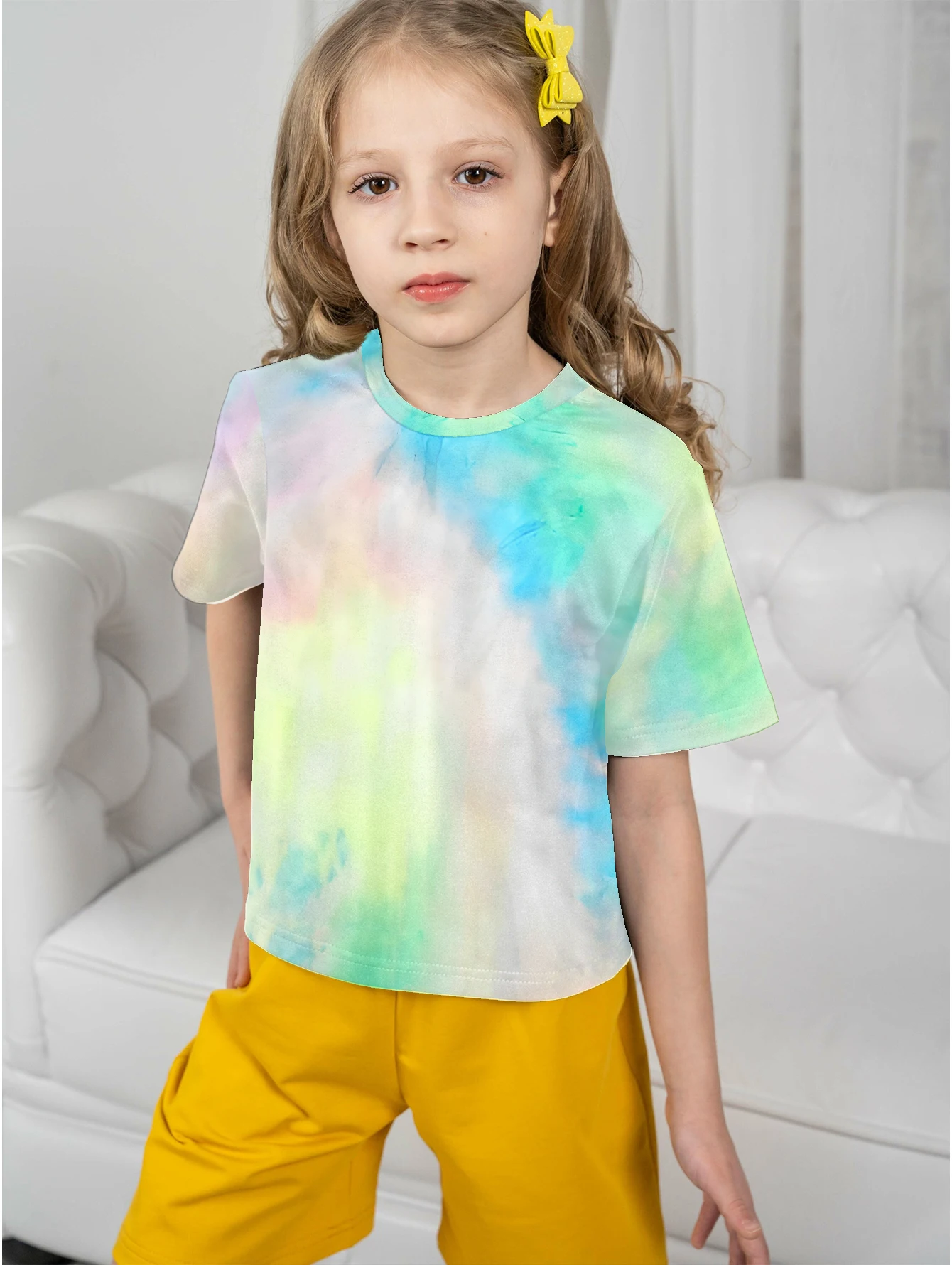 Kids Clothes Girl T-Shirt Tie-Dye Print Color Tops Kids Summer Clothes Casual Soft Comfortable O-Neck Girl Clothes Child T Shirt
Kids Clothes Girl T-Shirt Tie-Dye Print Color Tops Kids Summer Clothes Casual Soft Comfortable O-Neck Girl Clothes Child T Shirt