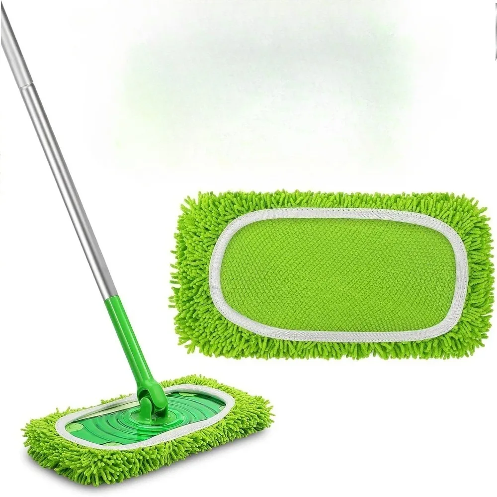 1Pack Reusable Dry Sweeping Cloths Microfiber Wet Mop Pads Compatible with Swiffer Sweeper Mop Replacement
1Pack Reusable Dry Sweeping Cloths Microfiber Wet Mop Pads Compatible with Swiffer Sweeper Mop Replacement