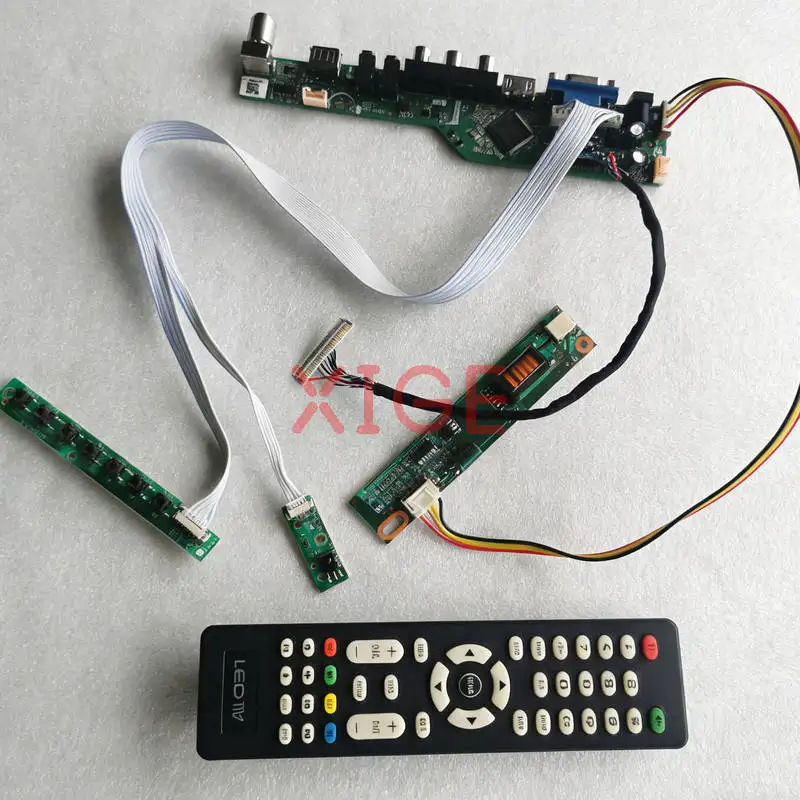 For B156XW01 LP156WH1 M156NWR1 CLAA156WA01A Screen Controller Board Kit DIY 1-CCFL 30 Pin LVDS 1366*768 1366x768 USB+AV+VGA+HDMI
For B156XW01 LP156WH1 M156NWR1 CLAA156WA01A Screen Controller Board Kit DIY 1-CCFL 30 Pin LVDS 1366*768 1366x768 USB+AV+VGA+HDMI