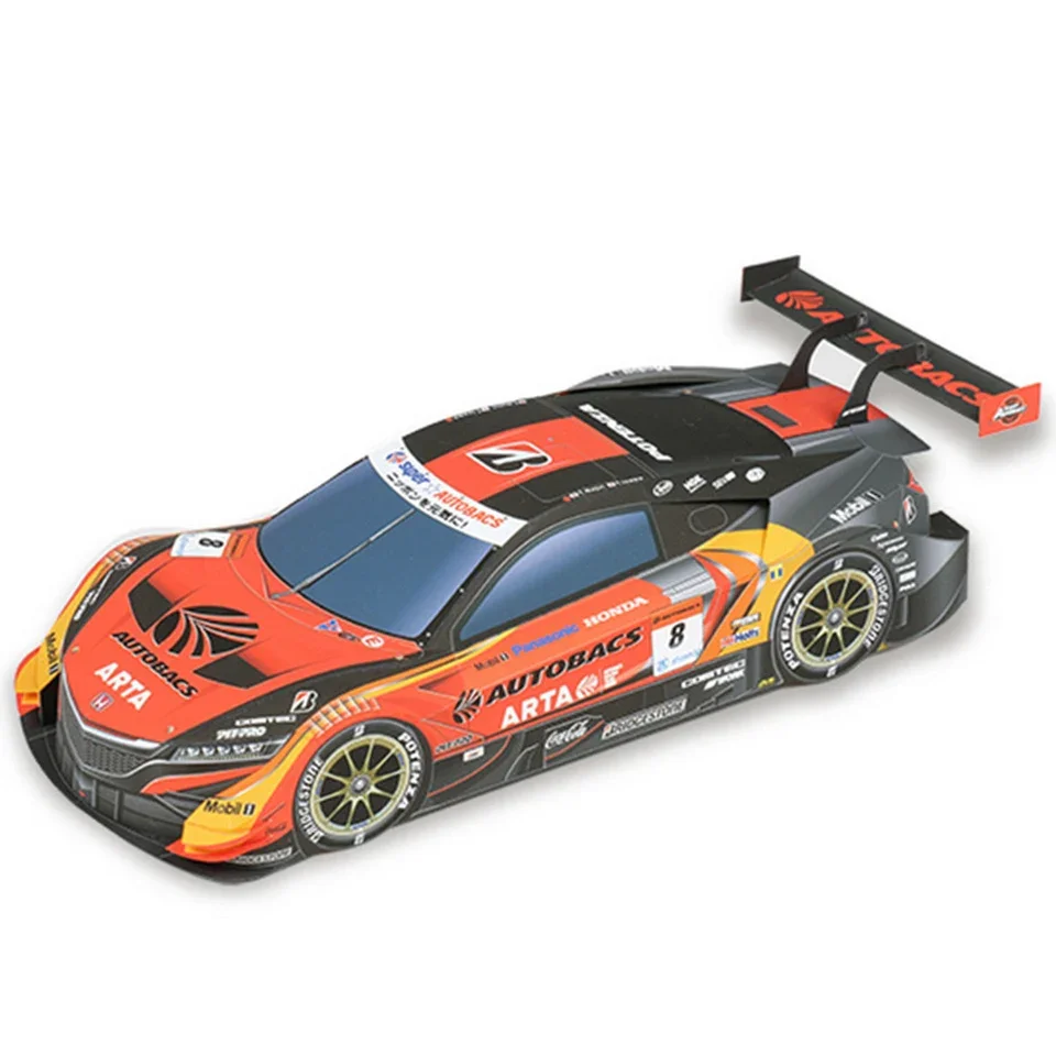 WRC 2018 NSX-GT 1:24 бумажная модель автомобиля, Dakar World Rally Racing Origami Art, 3D Papercraft ручной работы DIY Craft ZX-116
WRC 2018 NSX-GT 1:24 бумажная модель автомобиля, Dakar World Rally Racing Origami Art, 3D Papercraft ручной работы DIY Craft ZX-116