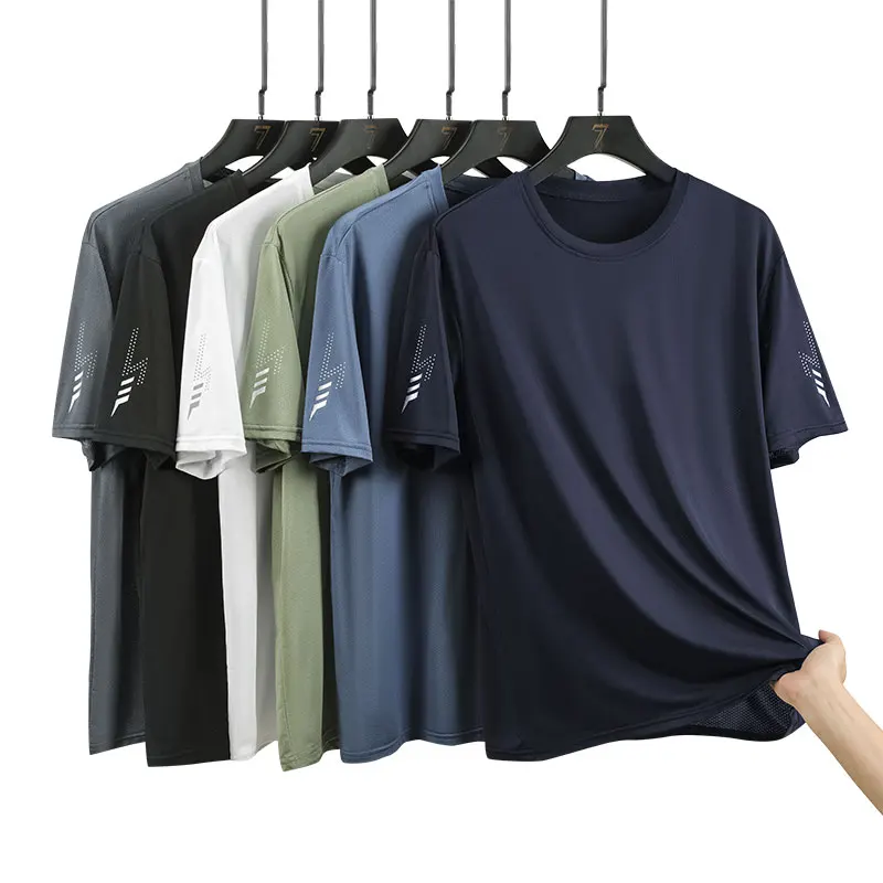 Спорт на открытом воздухе с короткими рукавами из ледяного шелка, быстросохнущий удобный однотонный топ с круглым вырезом, спортивный топ для бега, фитнеса, велоспорта
Спорт на открытом воздухе с короткими рукавами из ледяного шелка, быстросохнущий удобный однотонный топ с круглым вырезом, спортивный топ для бега, фитнеса, велоспорта