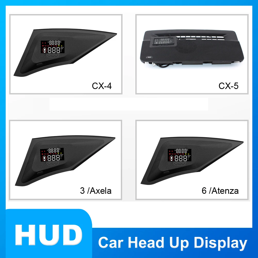For Mazda 3/6 Axela/CX-4/CX-5 2012-2023 Car Electronic Accessories Head Up Display HUD Safe Driving Screen
For Mazda 3/6 Axela/CX-4/CX-5 2012-2023 Car Electronic Accessories Head Up Display HUD Safe Driving Screen