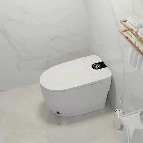 Automatic Smart Bidet Toilet Bowl with S-Trap Drainage and Seat Heating Floor Mounted for Home & Hotel Use
Automatic Smart Bidet Toilet Bowl with S-Trap Drainage and Seat Heating Floor Mounted for Home & Hotel Use