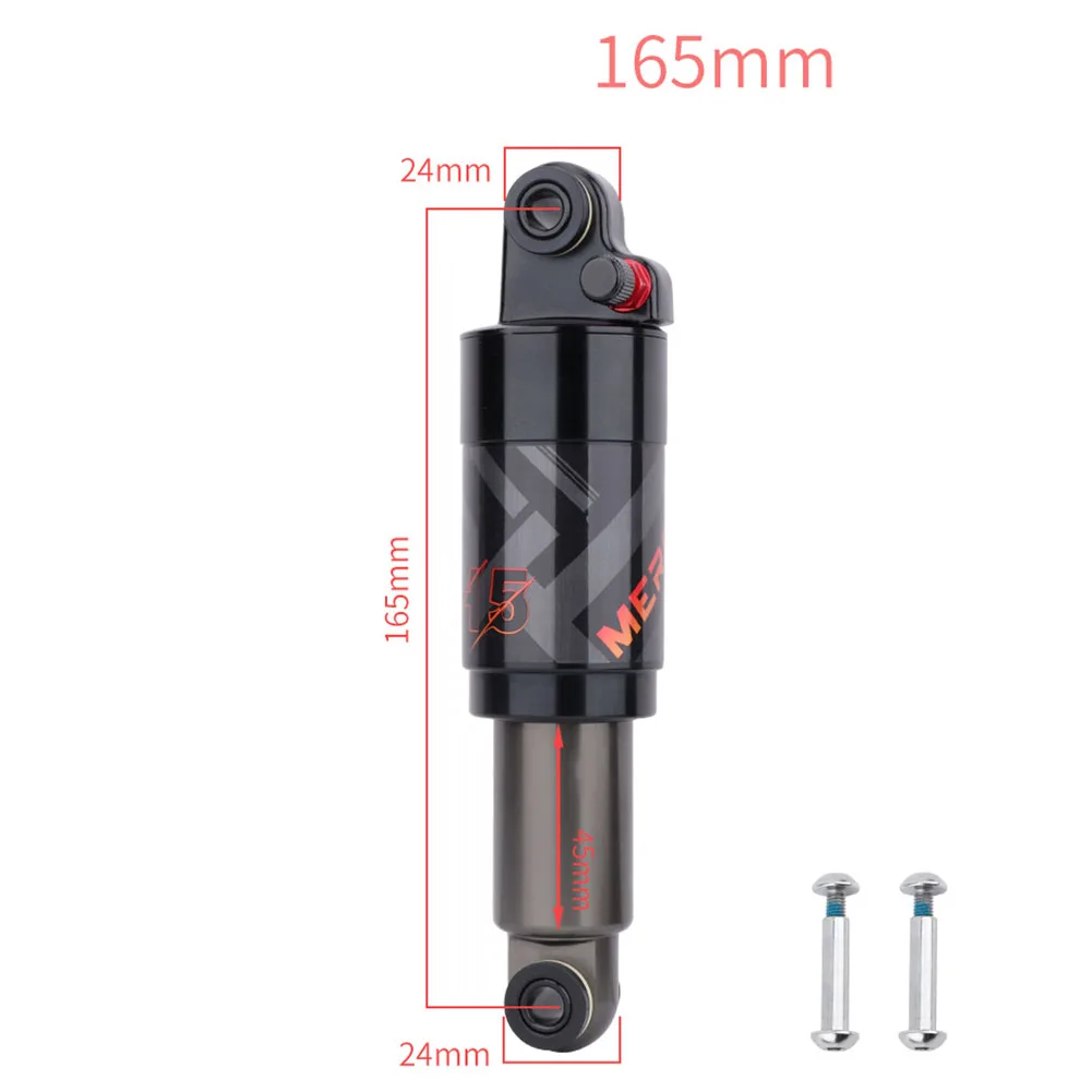 Folding Mountain Bikes Srew Shock Absorber Air Rear Shock Lockout 125 150 165 190 200mm 100PSI Shock Absorbers
Folding Mountain Bikes Srew Shock Absorber Air Rear Shock Lockout 125 150 165 190 200mm 100PSI Shock Absorbers