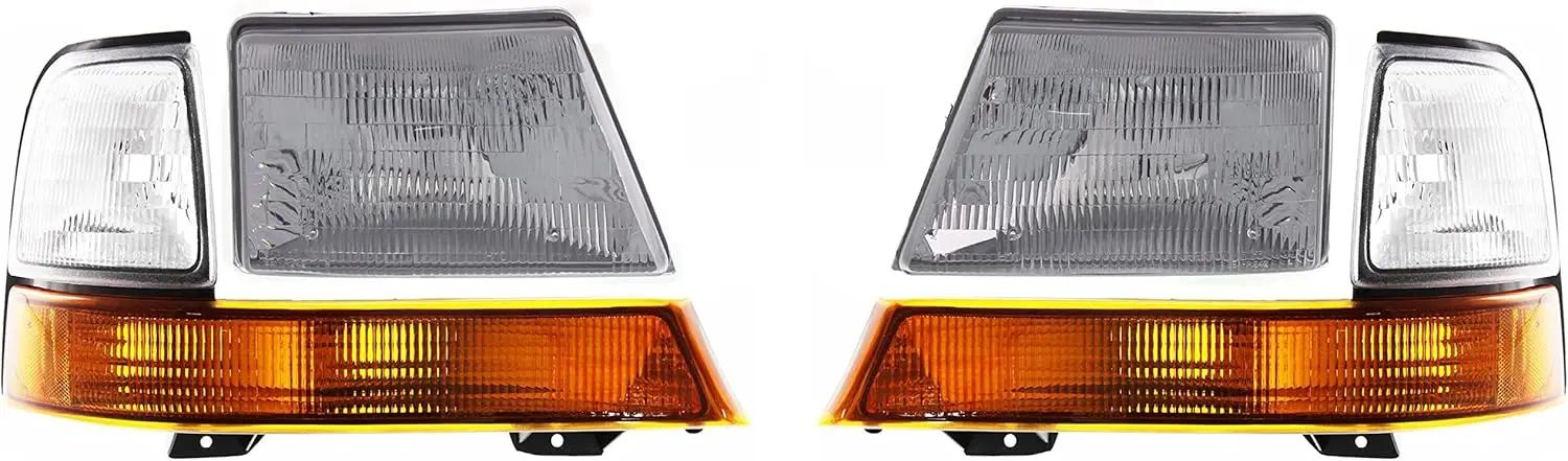 Комплект фар со стороны водителя и пассажира для Ford Ranger Splash XL XLT 1998-2000 галогенных фар с лампочками и угловыми фарами заменяет # Ф8
Комплект фар со стороны водителя и пассажира для Ford Ranger Splash XL XLT 1998-2000 галогенных фар с лампочками и угловыми фарами заменяет # Ф8