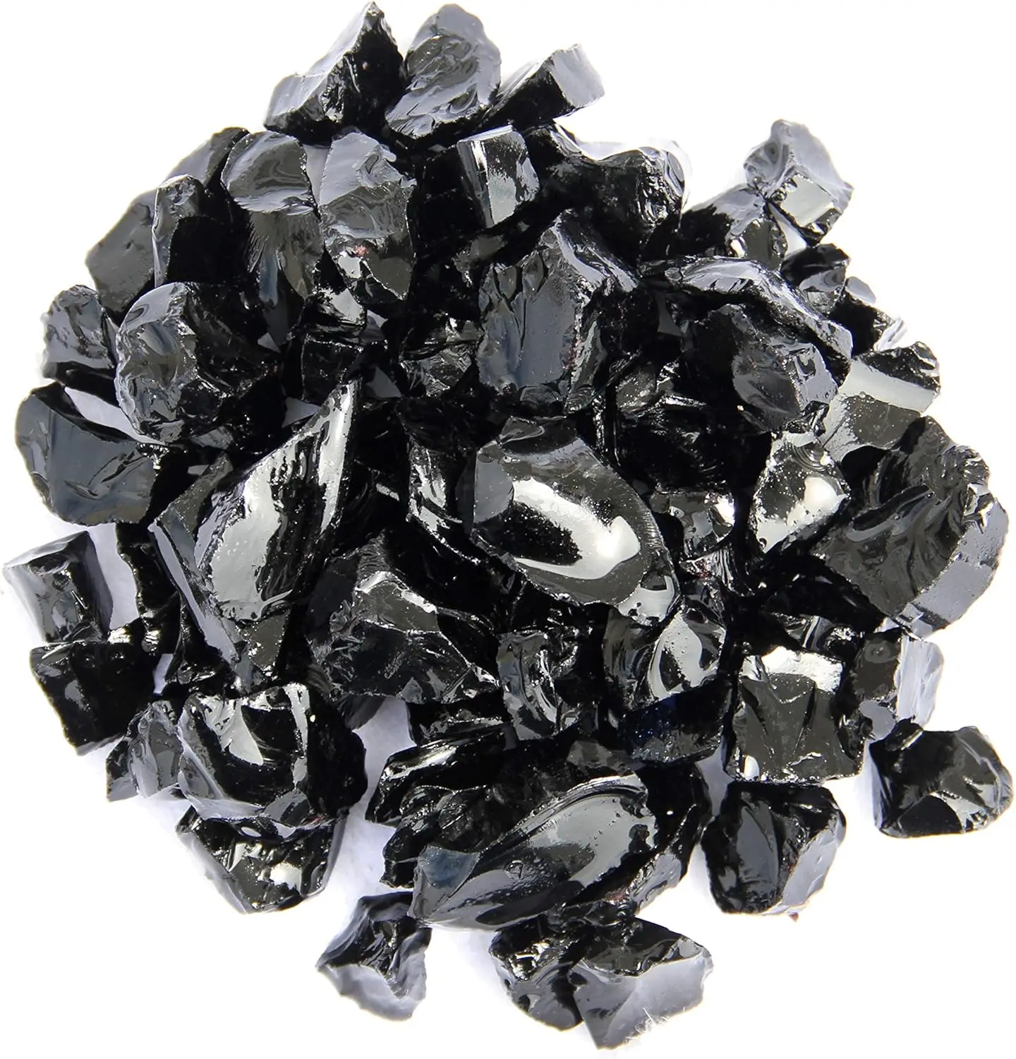 Black Fire Glass for Propane or Natural Gas, Extreme Temperature Rated, 10 Pounds
Black Fire Glass for Propane or Natural Gas, Extreme Temperature Rated, 10 Pounds