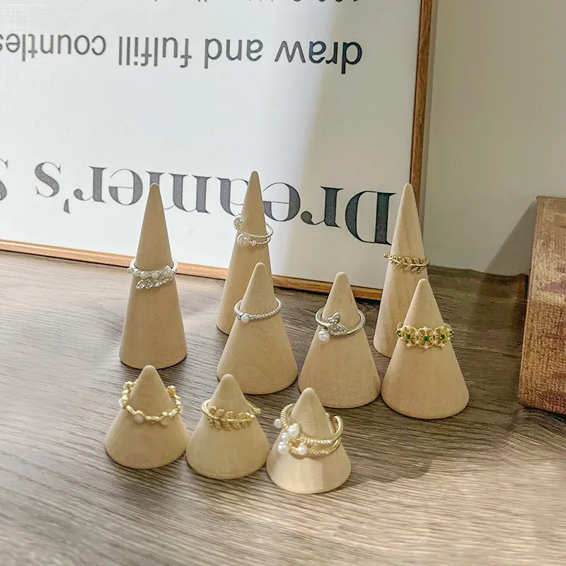 Набор конусов для колец Threewalk из дерева